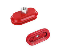 VVE-Przyssawki mieszkowe, eliptyczne, z pojedynczym mieszkiem – duża siła chwytu